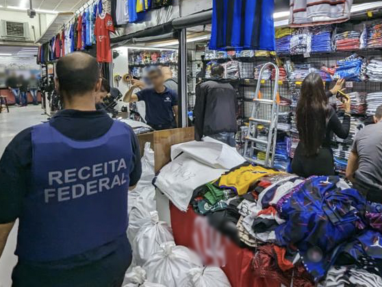 Receita Federal deflagra operação contra venda de produtos falsificados