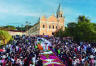 Santana de Parnaíba realiza tradicional festa de Corpus Christi com um dos maiores e mais belos tapetes do Brasil 